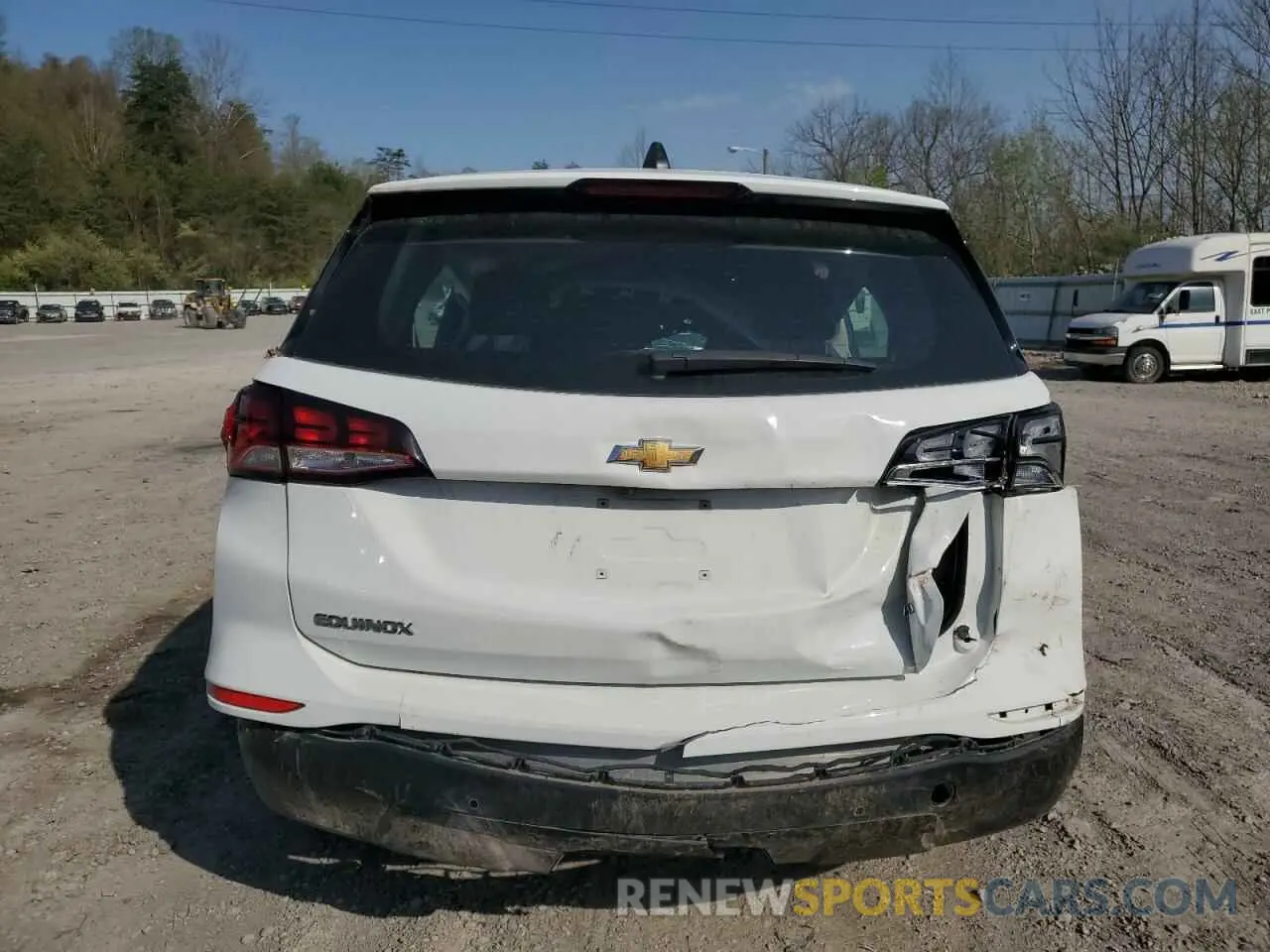 6 fotografías del automóvil dañado 2GNAX5EV1N6126181 CHEVROLET EQUINOX 2022