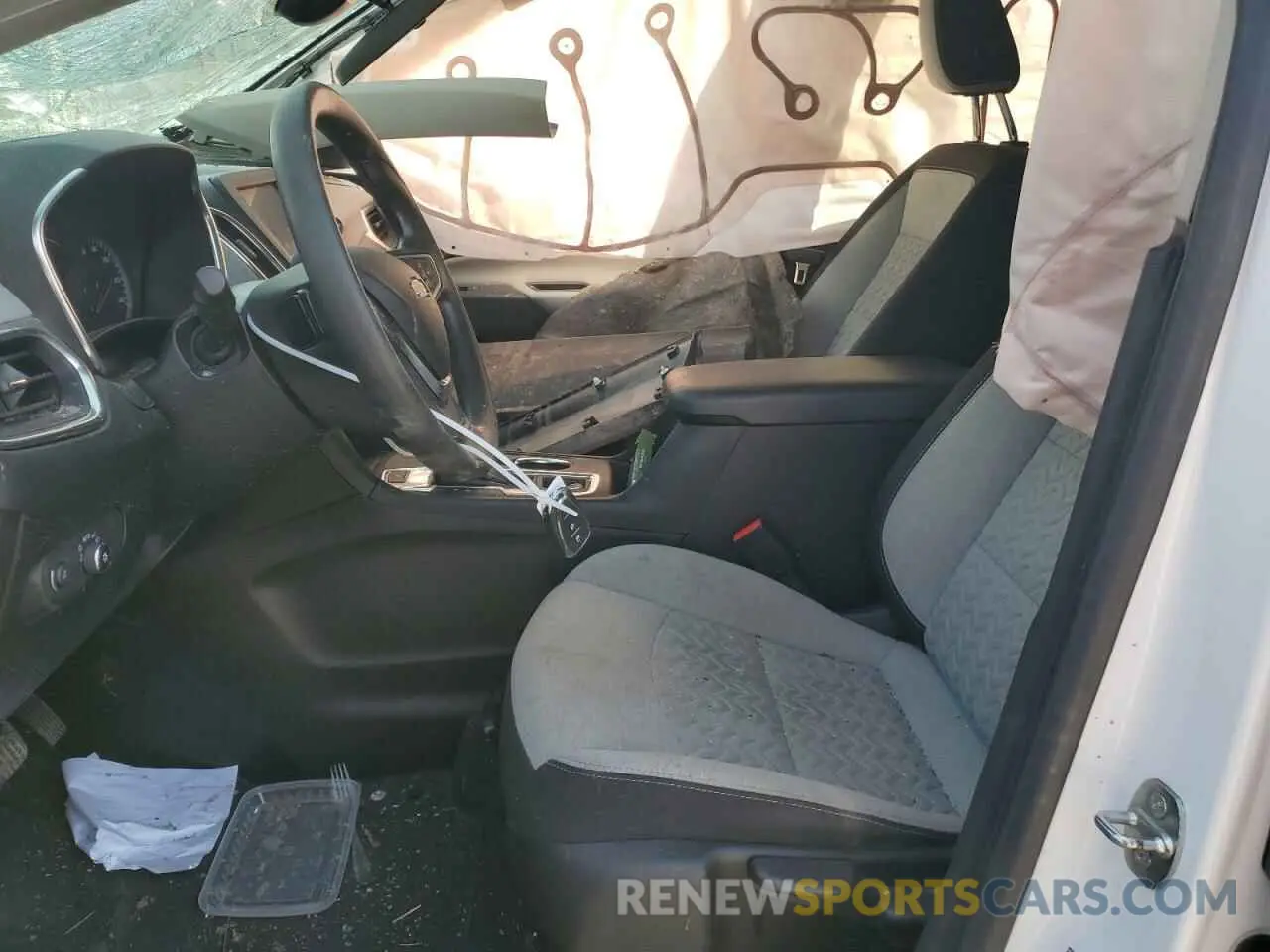 7 fotografías del automóvil dañado 2GNAX5EV1N6126181 CHEVROLET EQUINOX 2022