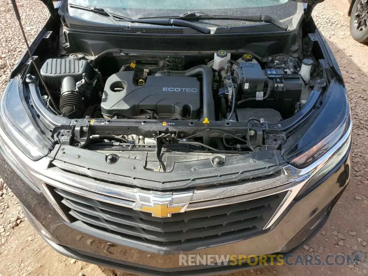 12 fotografías del automóvil dañado 2GNAX5EV2N6105162 CHEVROLET EQUINOX 2022