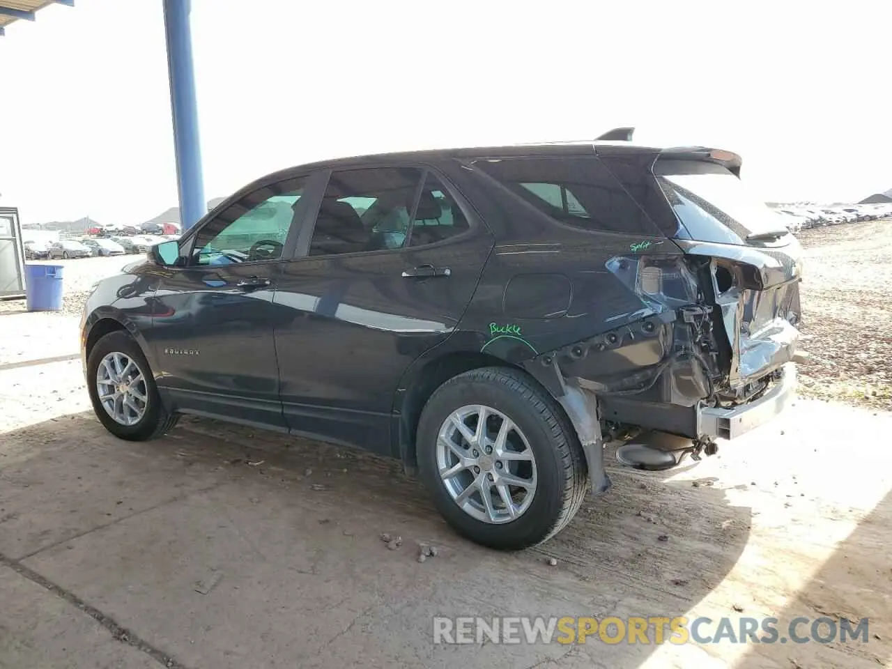 2 fotografías del automóvil dañado 2GNAX5EV2N6105162 CHEVROLET EQUINOX 2022