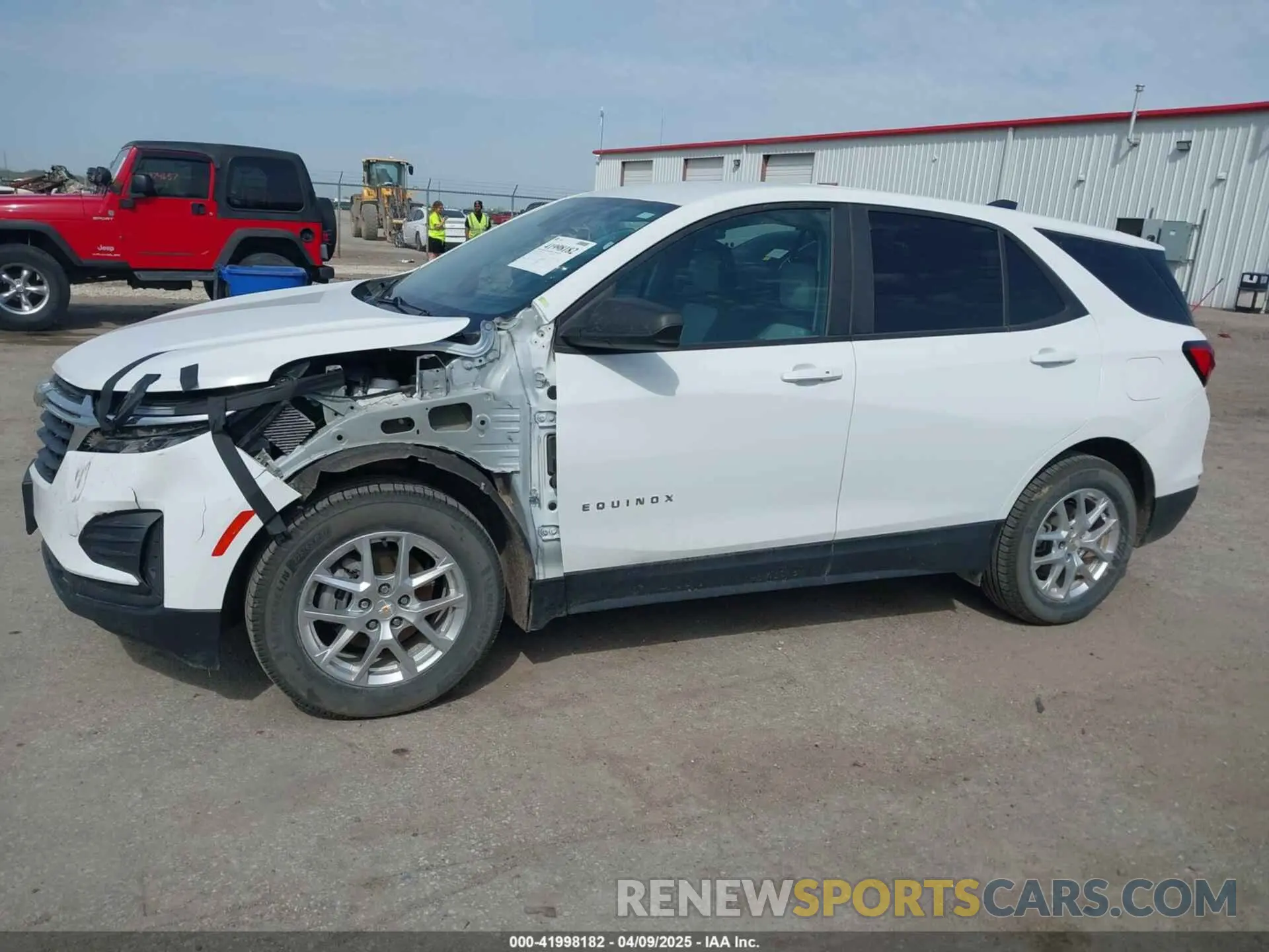 15 fotografías del automóvil dañado 2GNAXFEV3N6146731 CHEVROLET EQUINOX 2022