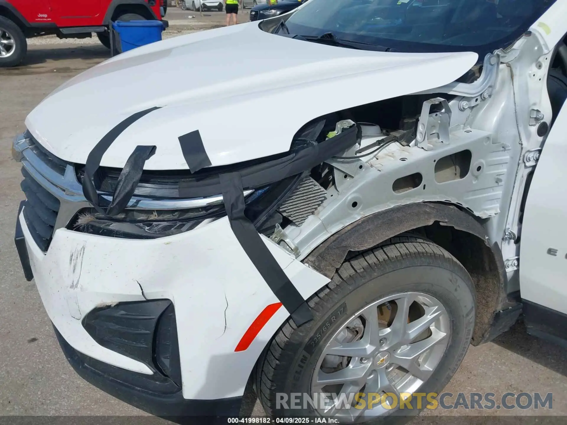 6 fotografías del automóvil dañado 2GNAXFEV3N6146731 CHEVROLET EQUINOX 2022