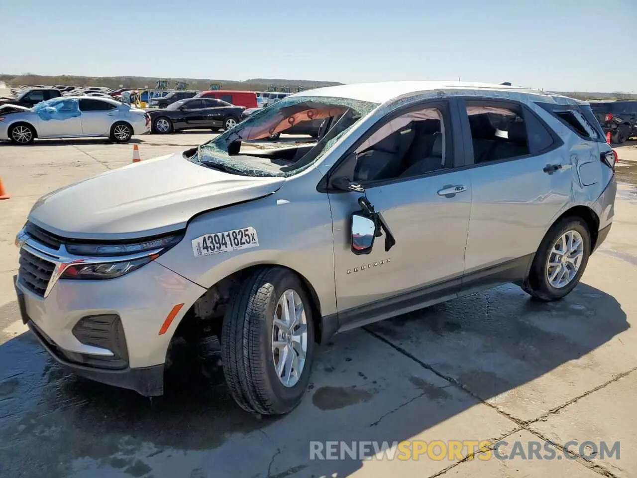 1 fotografías del automóvil dañado 2GNAXHEV6N6102461 CHEVROLET EQUINOX 2022