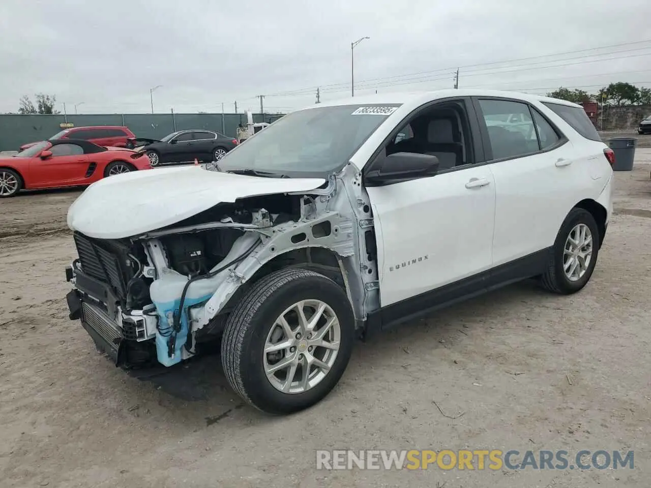1 fotografías del automóvil dañado 2GNAXHEV7N6102081 CHEVROLET EQUINOX 2022