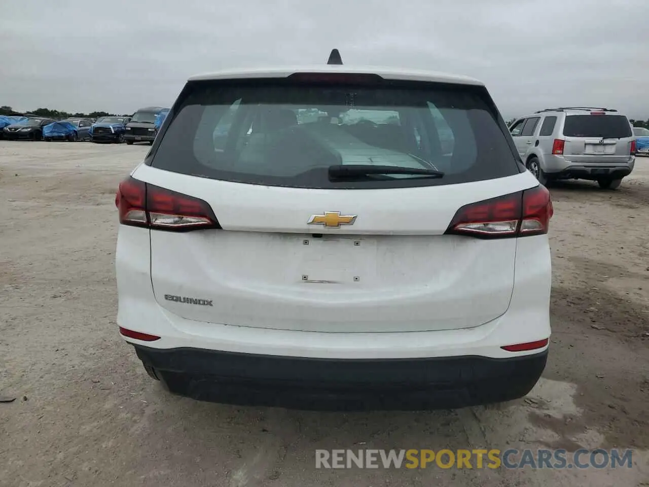 6 fotografías del automóvil dañado 2GNAXHEV7N6102081 CHEVROLET EQUINOX 2022