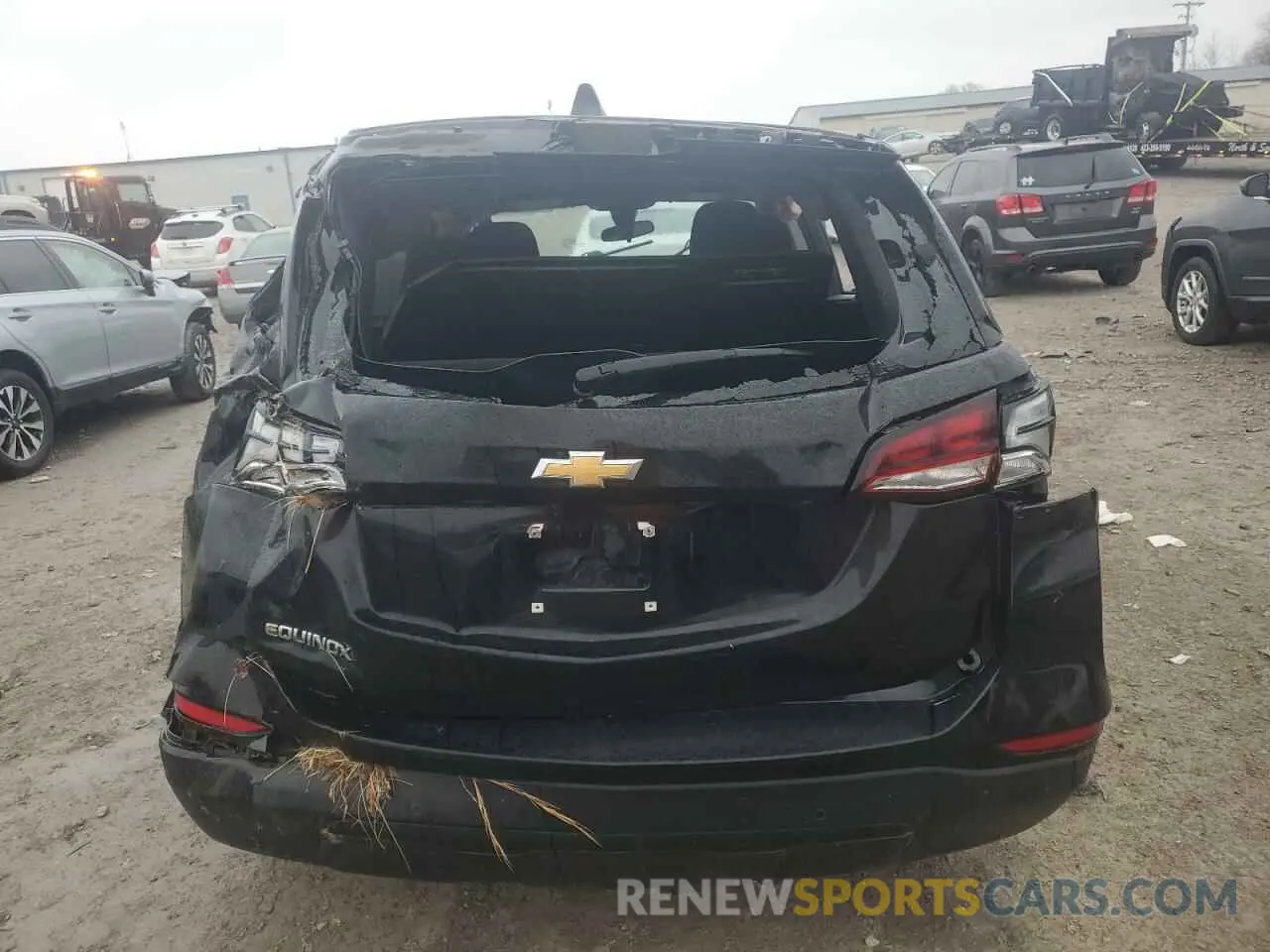 6 fotografías del automóvil dañado 2GNAXHEV8N6141326 CHEVROLET EQUINOX 2022