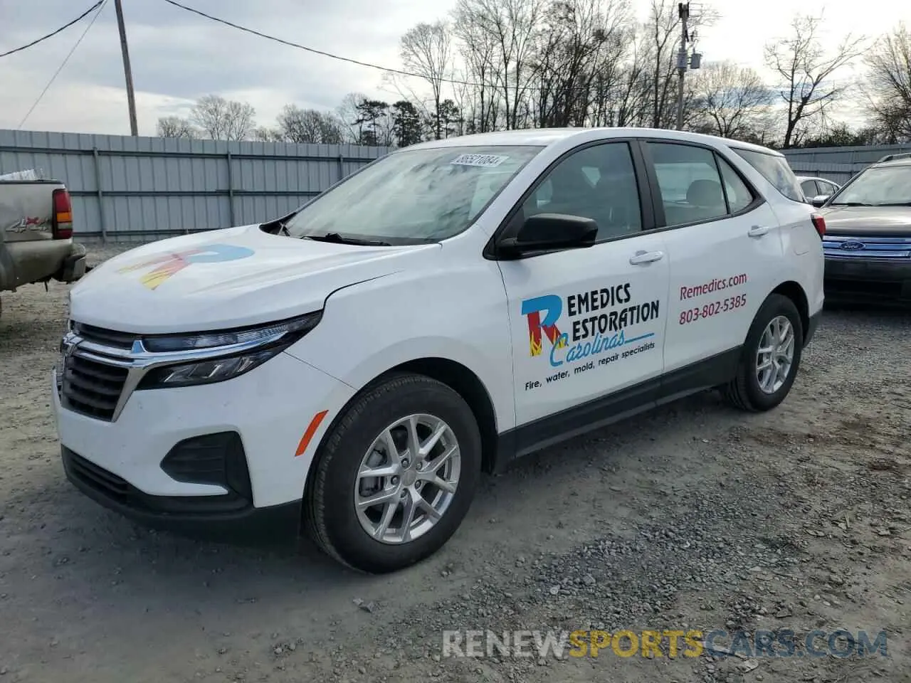 1 fotografías del automóvil dañado 2GNAXHEV9N6102244 CHEVROLET EQUINOX 2022