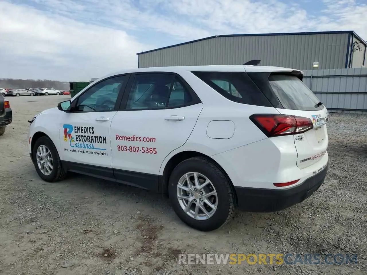 2 fotografías del automóvil dañado 2GNAXHEV9N6102244 CHEVROLET EQUINOX 2022