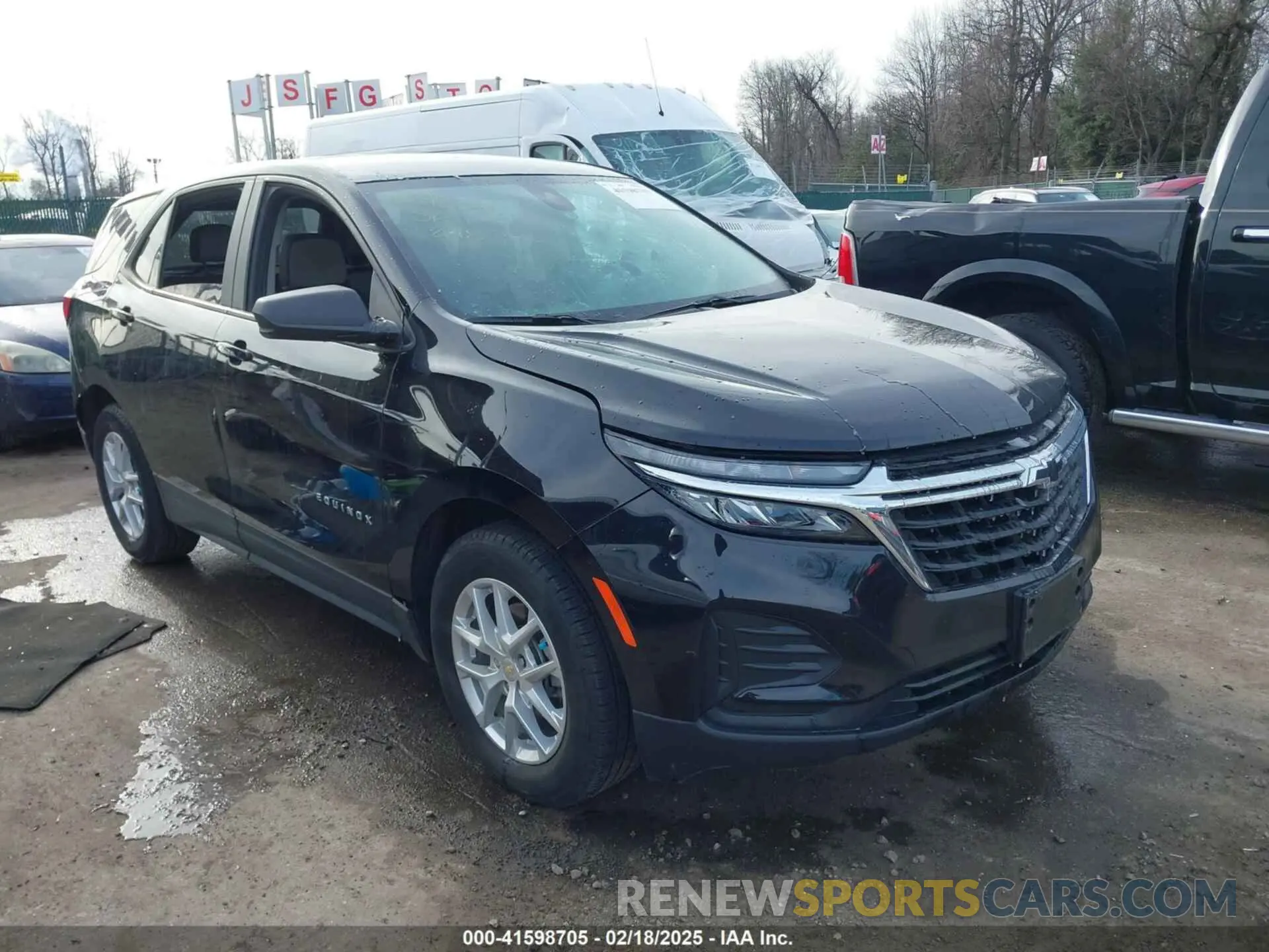 1 fotografías del automóvil dañado 2GNAXHEVXN6119070 CHEVROLET EQUINOX 2022