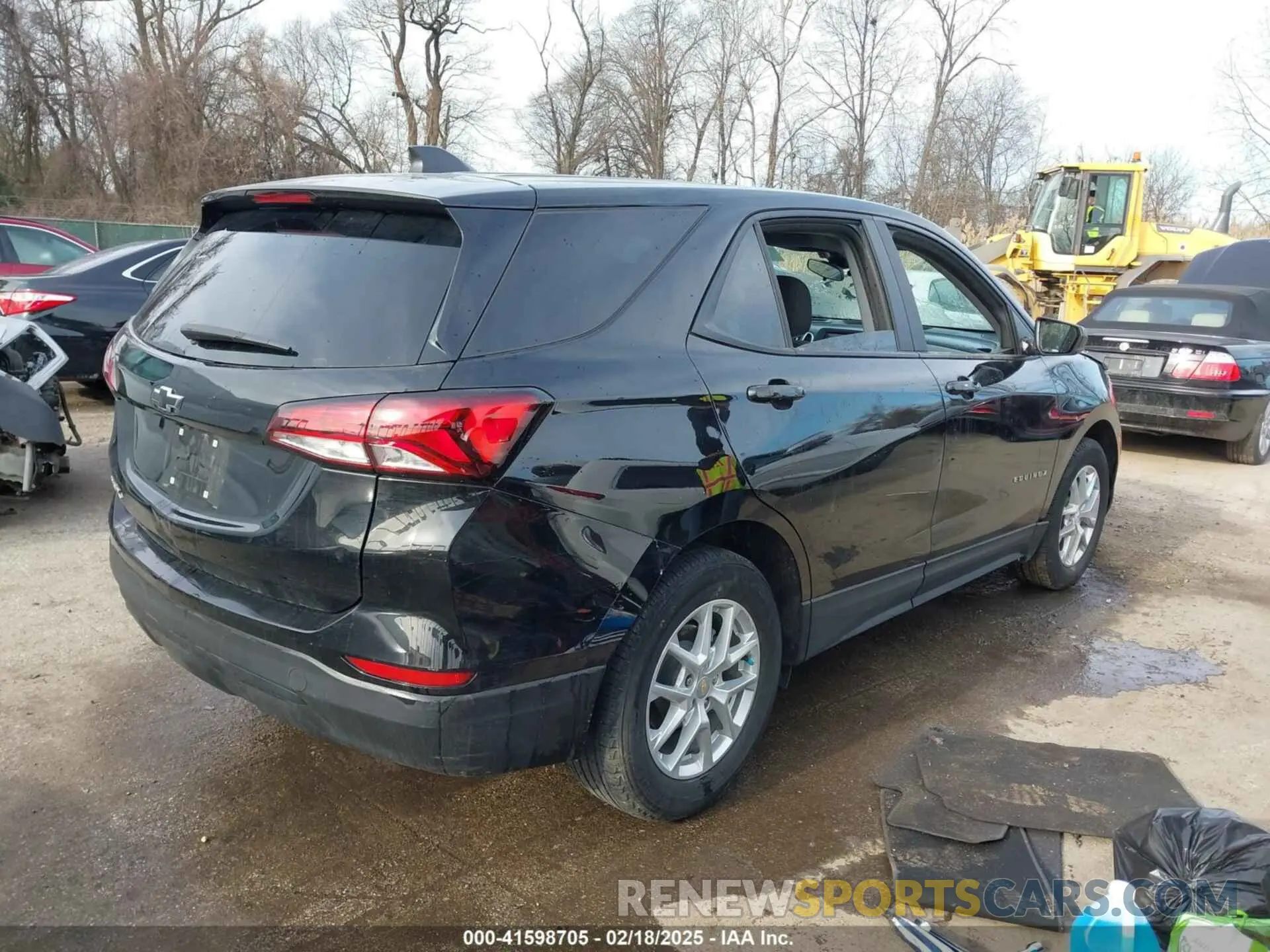 4 fotografías del automóvil dañado 2GNAXHEVXN6119070 CHEVROLET EQUINOX 2022