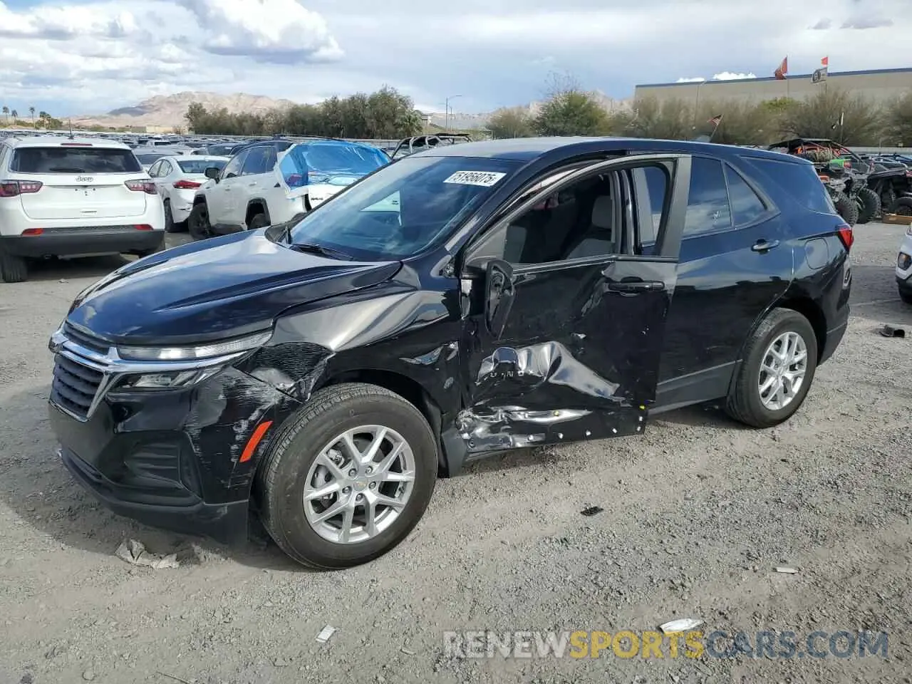 1 fotografías del automóvil dañado 2GNAXHEVXN6119294 CHEVROLET EQUINOX 2022