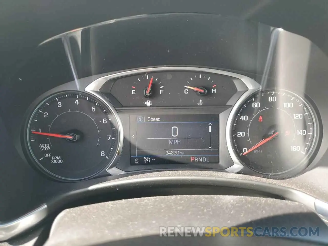 9 fotografías del automóvil dañado 2GNAXHEVXN6119294 CHEVROLET EQUINOX 2022