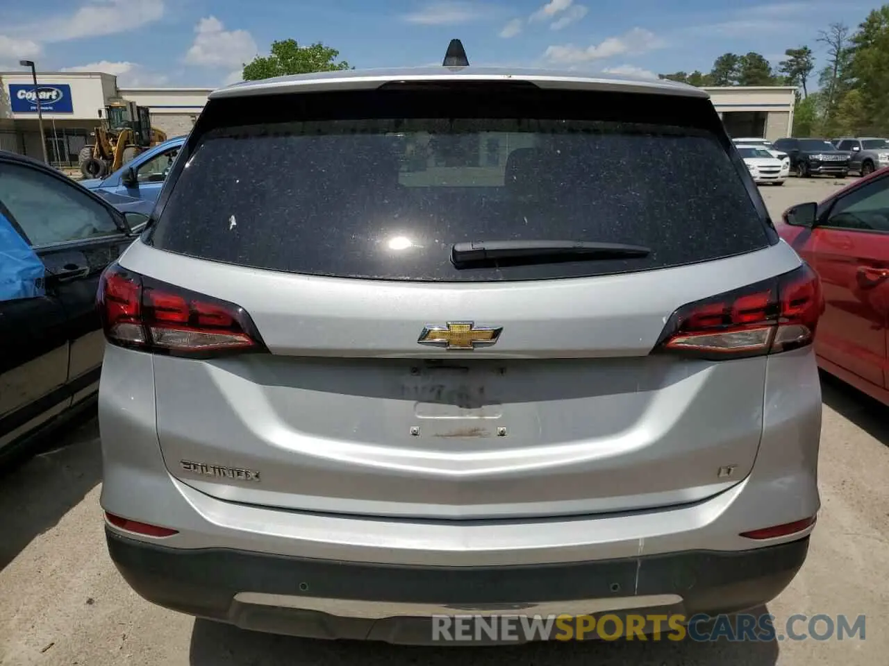 6 fotografías del automóvil dañado 2GNAXJEV0N6130831 CHEVROLET EQUINOX 2022