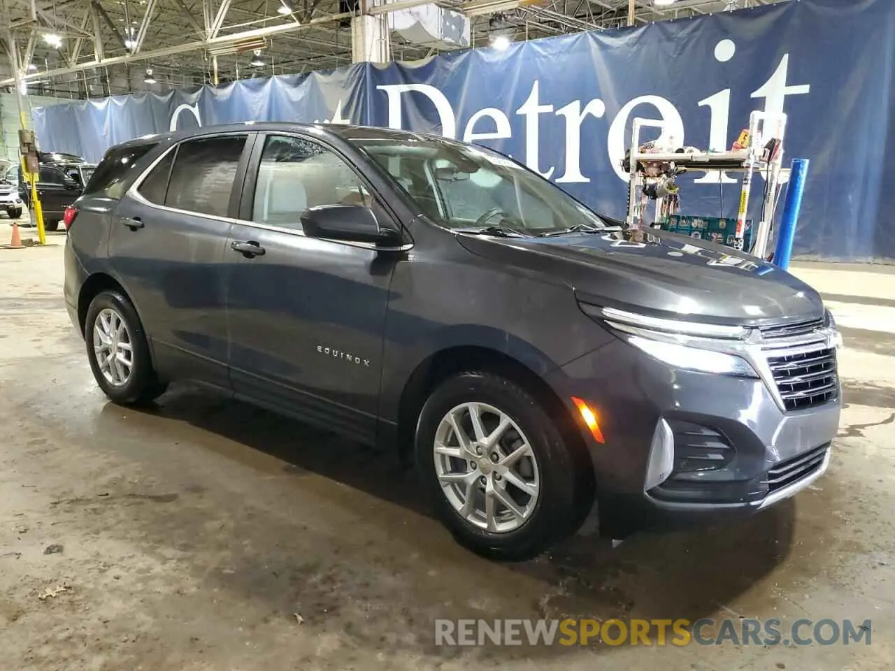 4 fotografías del automóvil dañado 2GNAXJEV1N6128070 CHEVROLET EQUINOX 2022