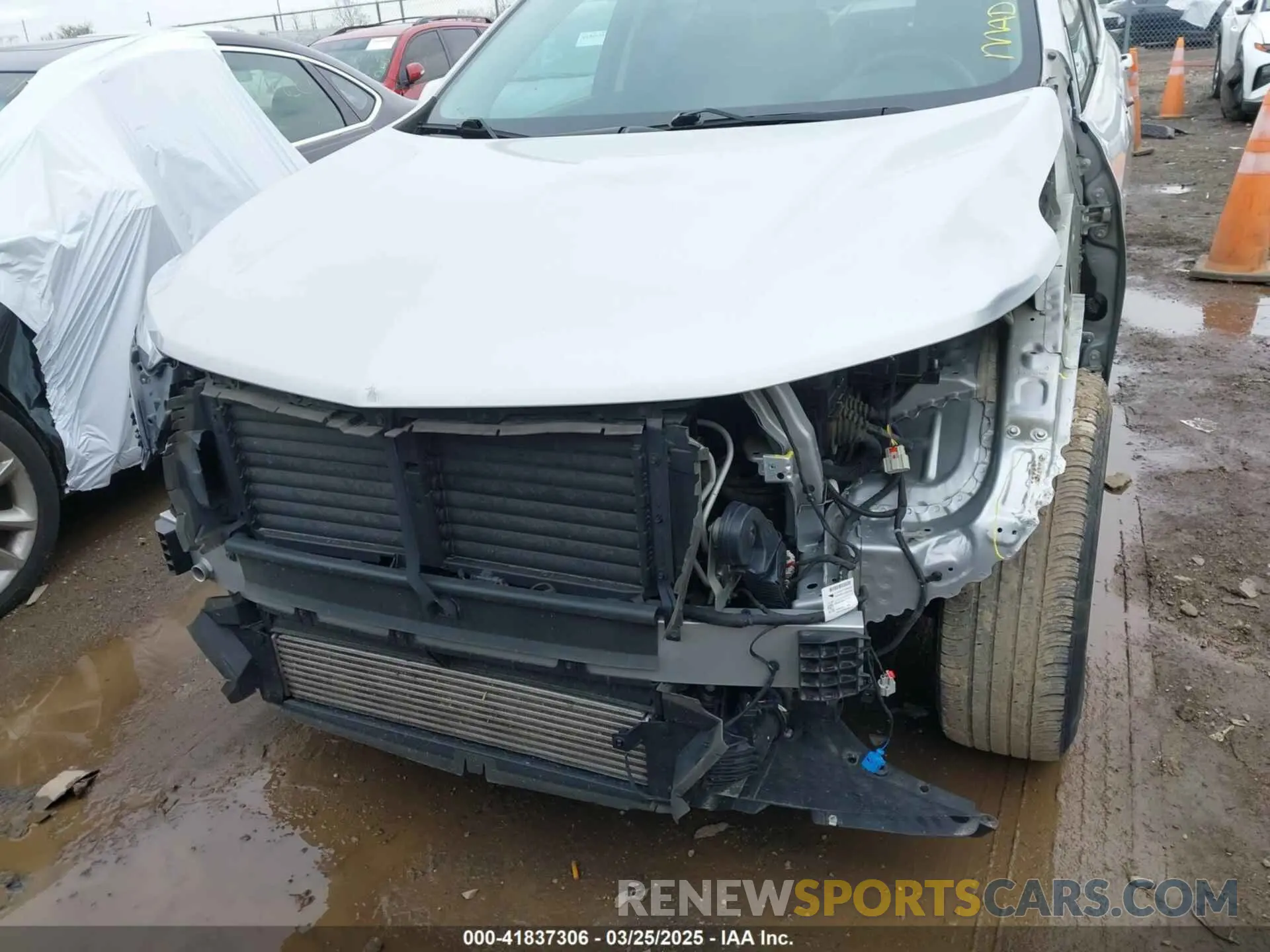 13 fotografías del automóvil dañado 2GNAXJEV3N6129981 CHEVROLET EQUINOX 2022