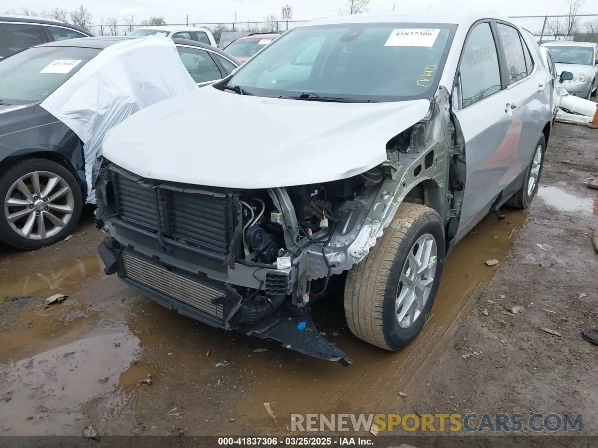 6 fotografías del automóvil dañado 2GNAXJEV3N6129981 CHEVROLET EQUINOX 2022