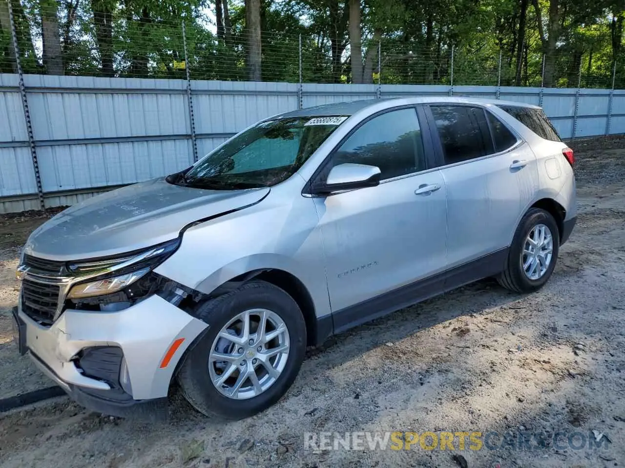 1 fotografías del automóvil dañado 2GNAXJEV4N6141363 CHEVROLET EQUINOX 2022