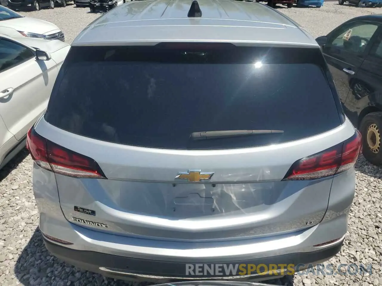 6 fotografías del automóvil dañado 2GNAXJEV8N6135999 CHEVROLET EQUINOX 2022