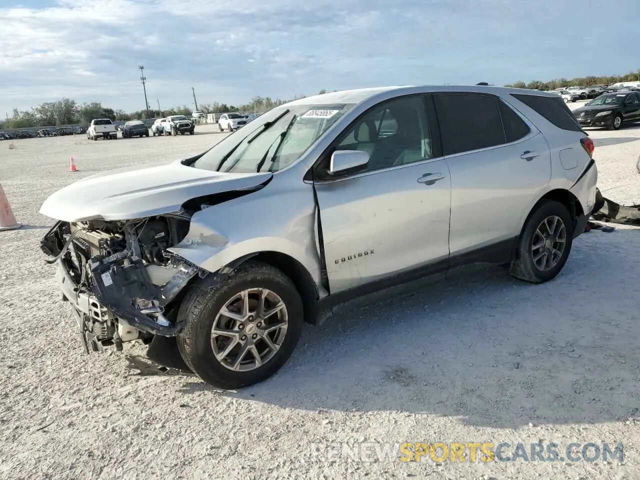 1 fotografías del automóvil dañado 2GNAXJEVXN6135454 CHEVROLET EQUINOX 2022