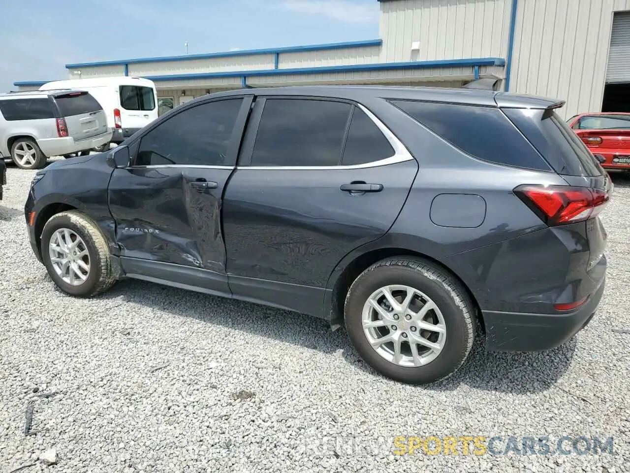 2 fotografías del automóvil dañado 2GNAXKEV0N6109564 CHEVROLET EQUINOX 2022