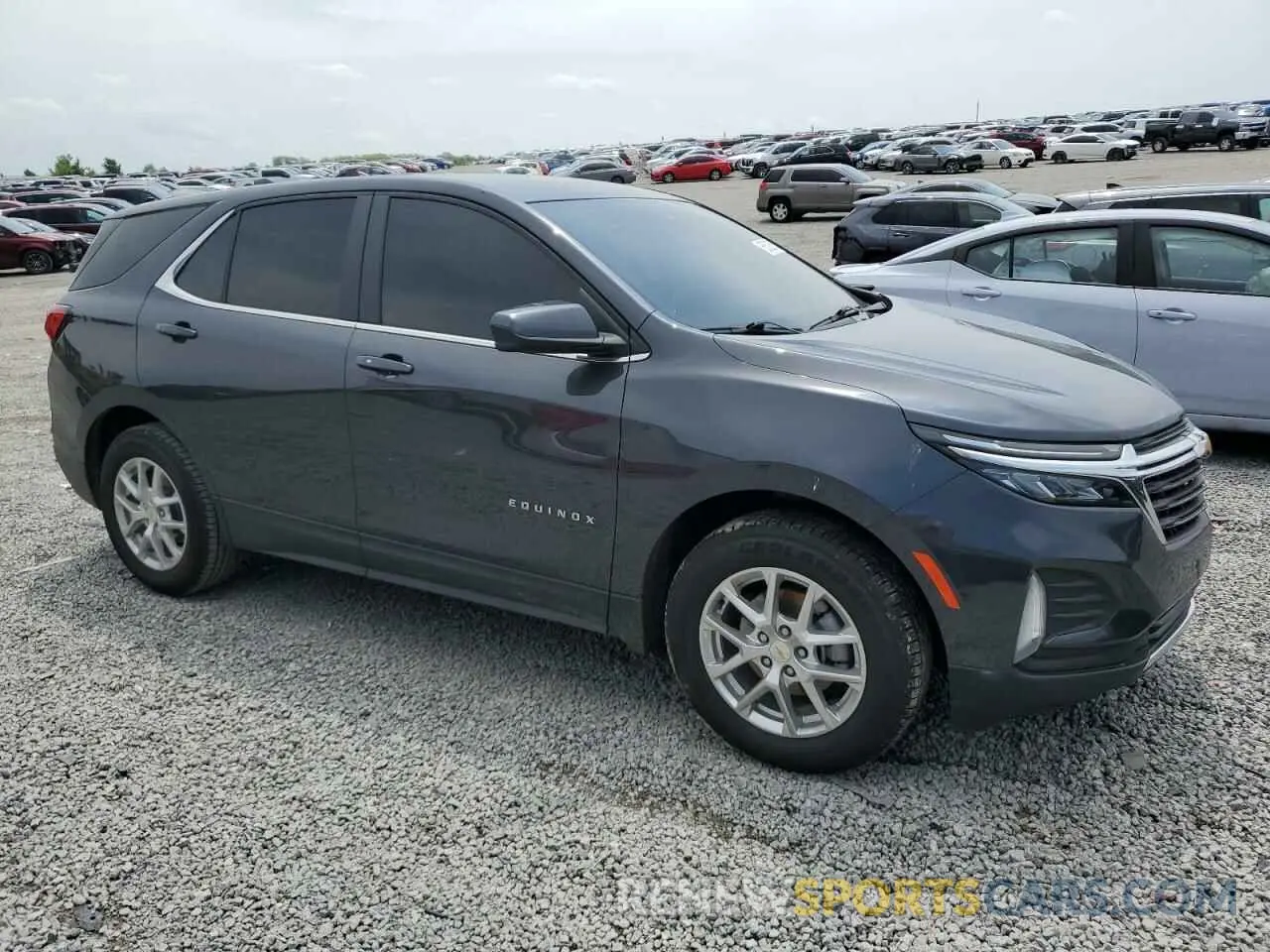 4 fotografías del automóvil dañado 2GNAXKEV0N6109564 CHEVROLET EQUINOX 2022