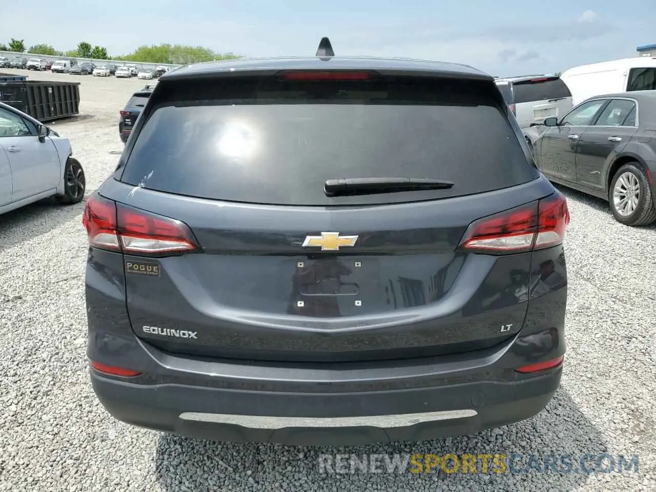 6 fotografías del automóvil dañado 2GNAXKEV0N6109564 CHEVROLET EQUINOX 2022