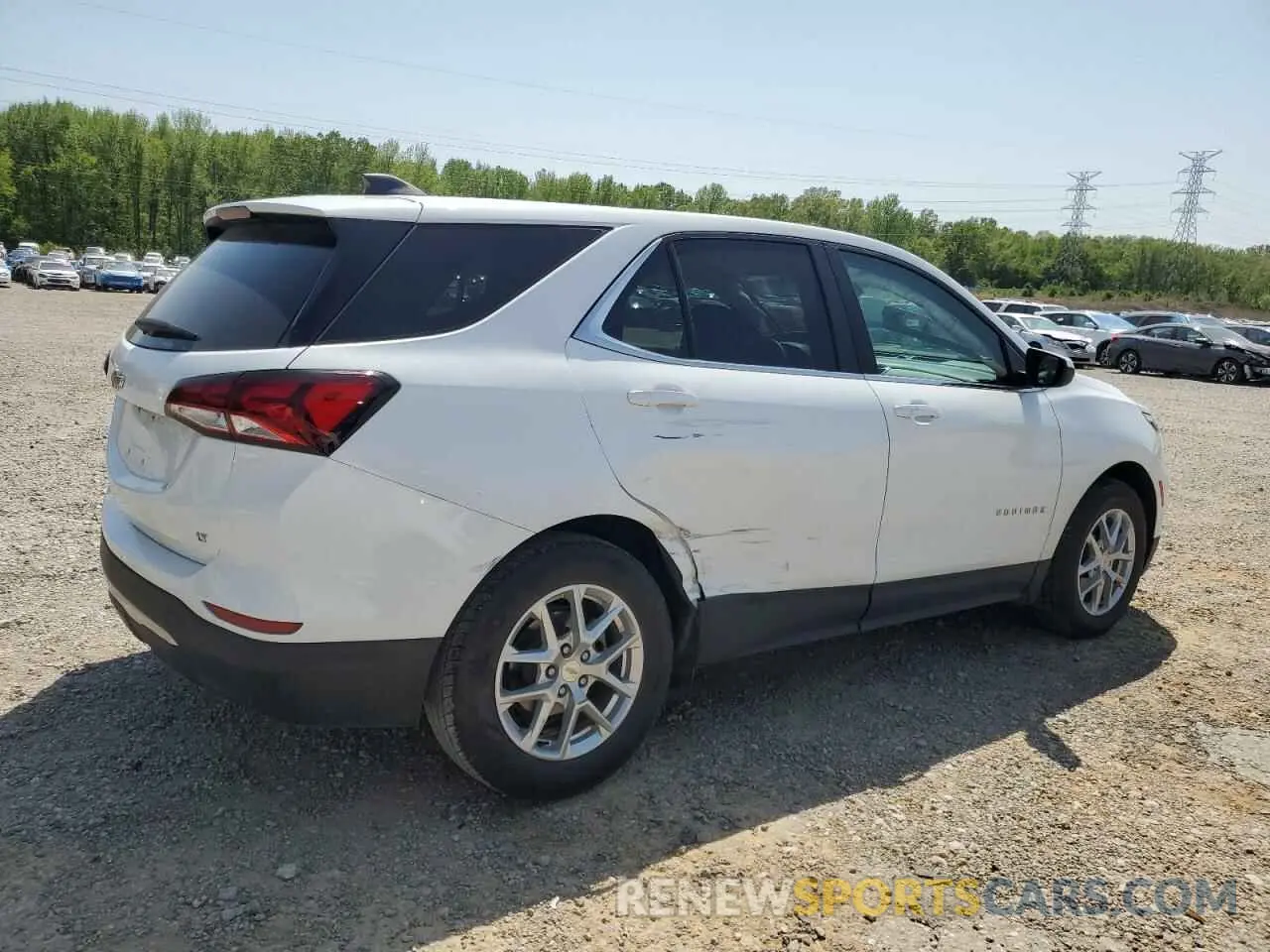 3 fotografías del automóvil dañado 2GNAXKEV3N6109946 CHEVROLET EQUINOX 2022