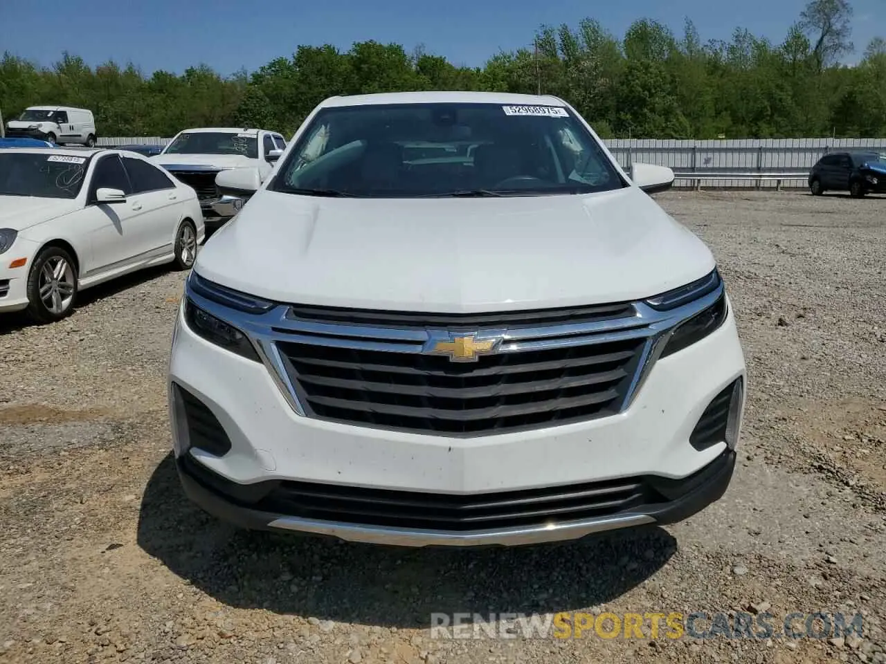 5 fotografías del automóvil dañado 2GNAXKEV3N6109946 CHEVROLET EQUINOX 2022