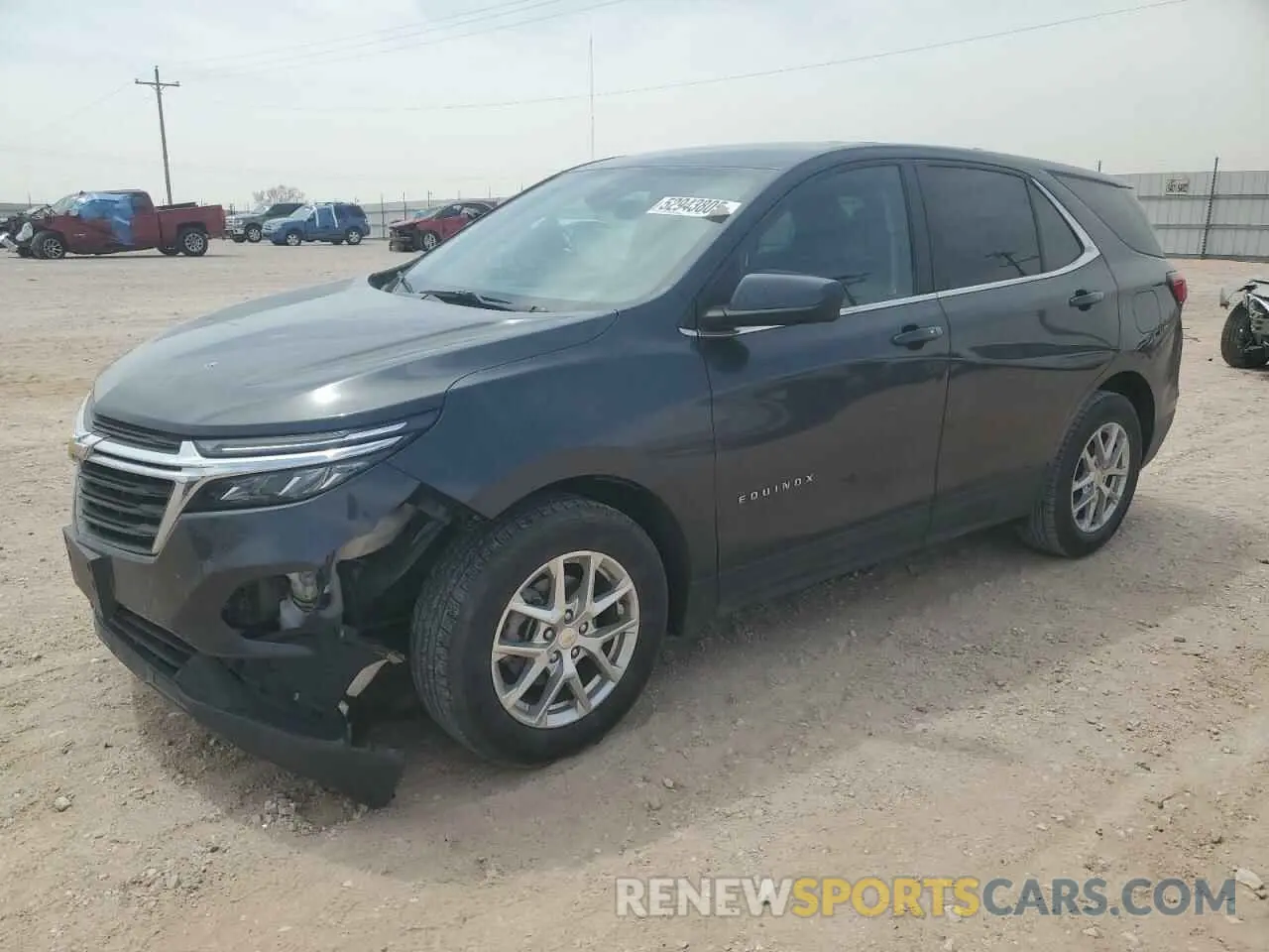 1 fotografías del automóvil dañado 2GNAXKEV5N6109723 CHEVROLET EQUINOX 2022