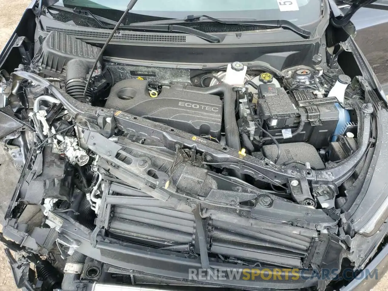 12 fotografías del automóvil dañado 2GNAXKEV5N6110791 CHEVROLET EQUINOX 2022