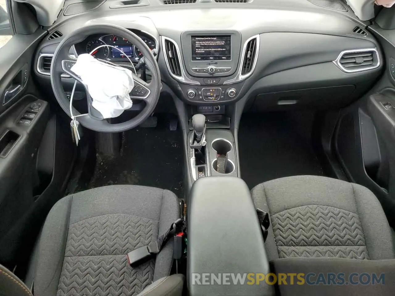 8 fotografías del automóvil dañado 2GNAXKEV5N6110791 CHEVROLET EQUINOX 2022