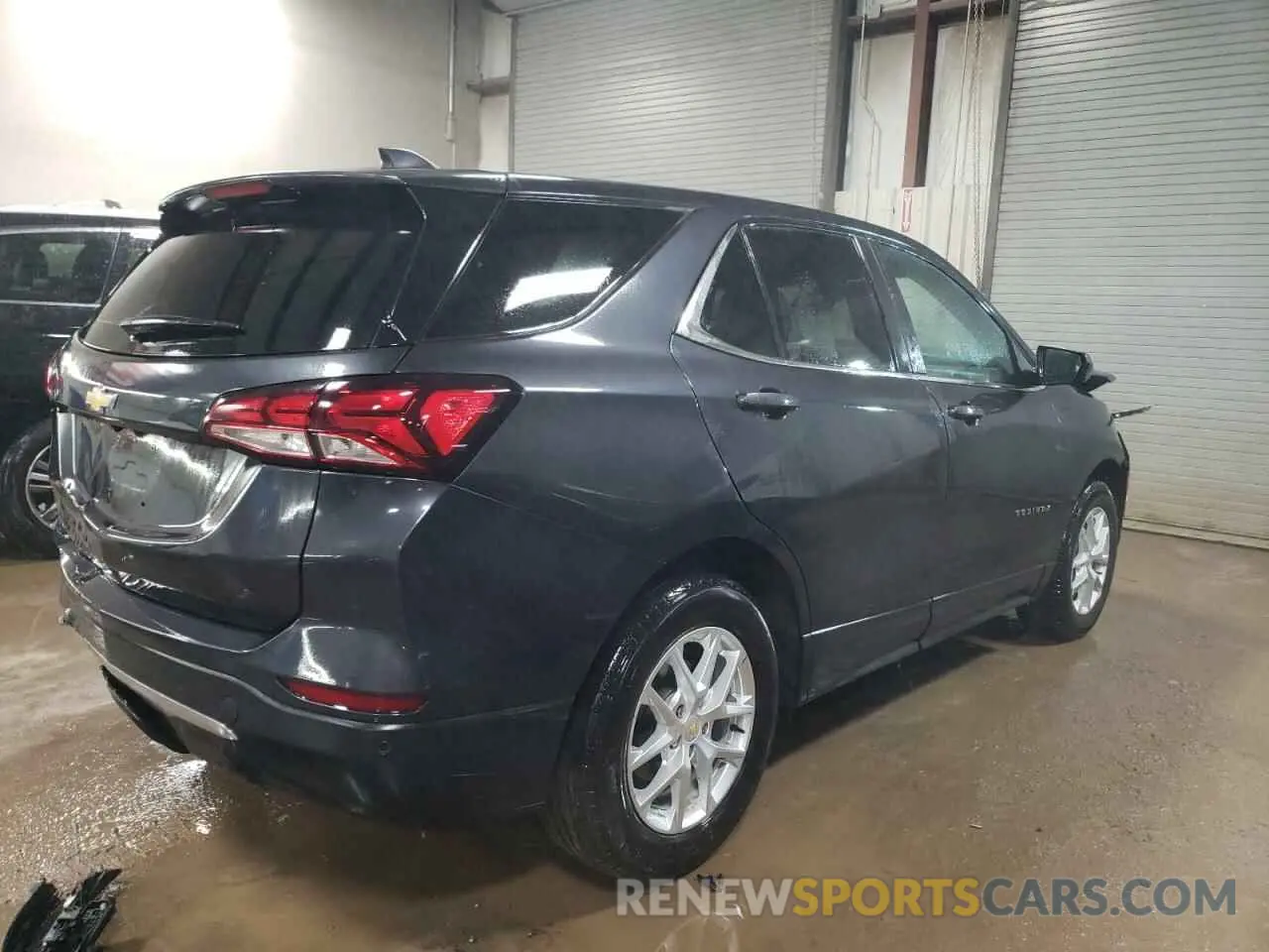 3 fotografías del automóvil dañado 2GNAXKEV7N6136194 CHEVROLET EQUINOX 2022