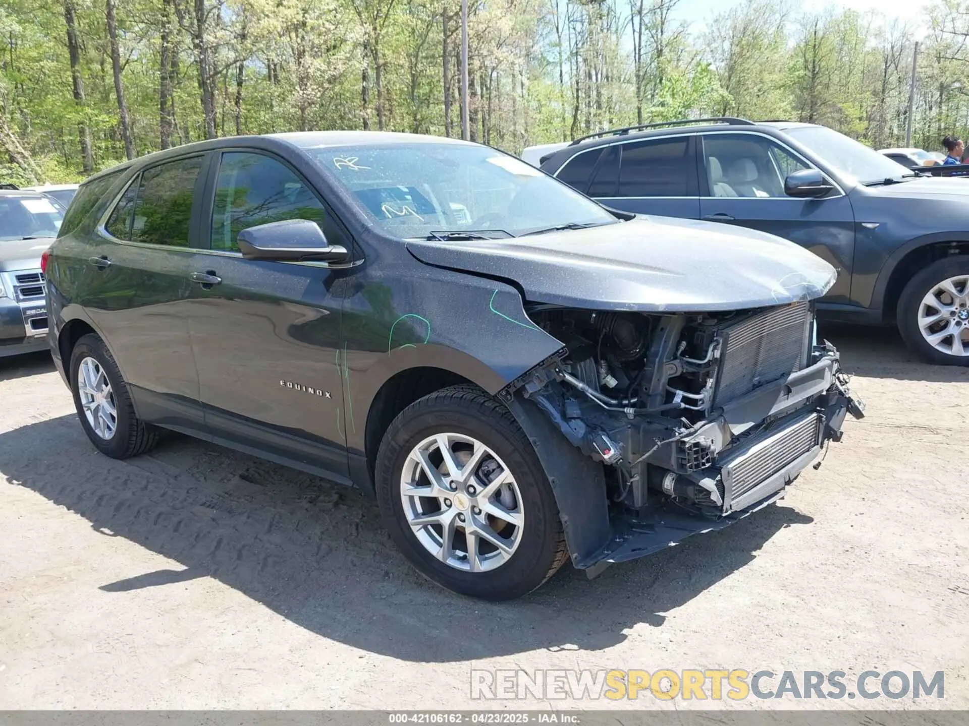 1 fotografías del automóvil dañado 2GNAXKEV7N6137877 CHEVROLET EQUINOX 2022