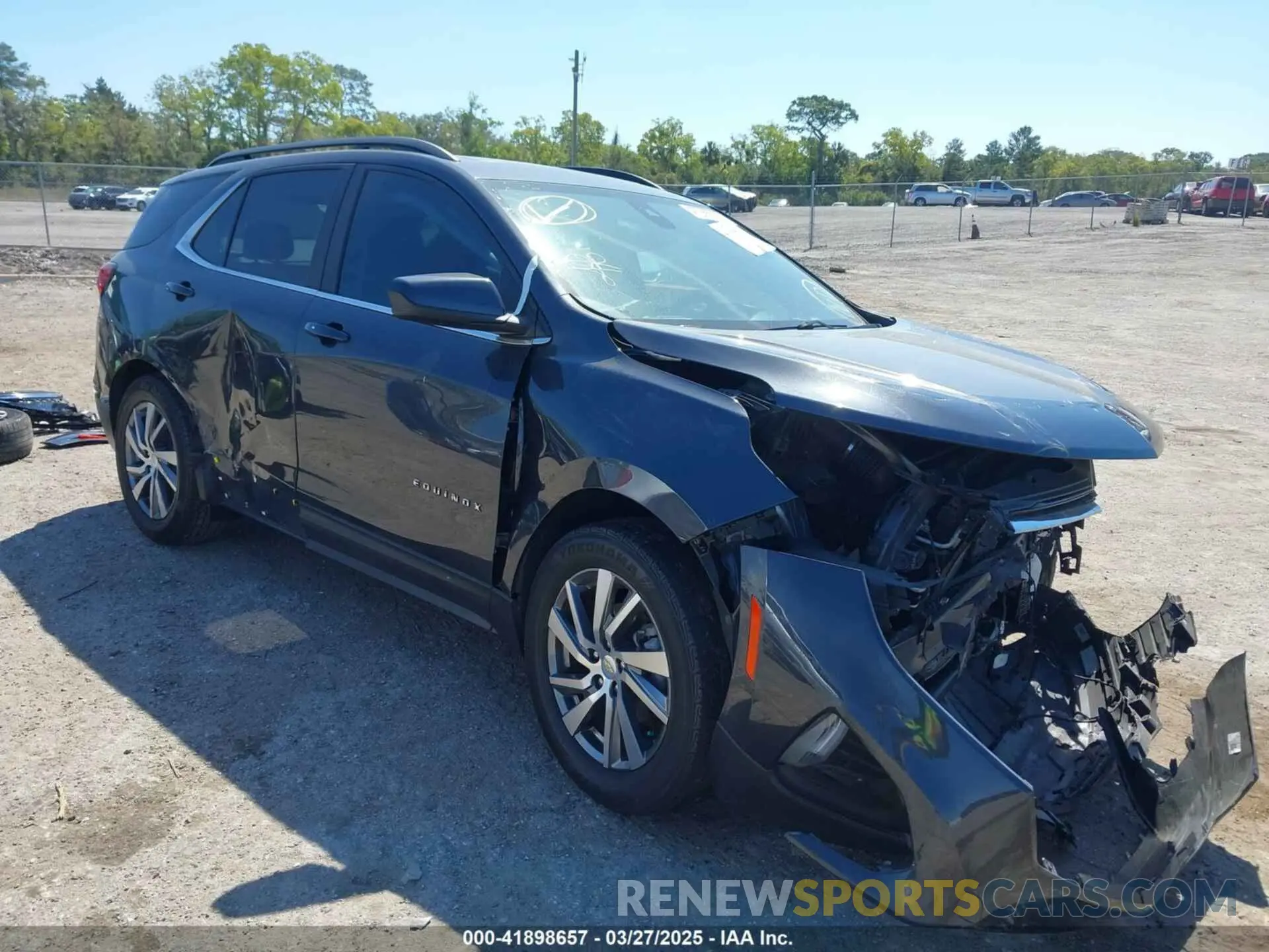 1 fotografías del automóvil dañado 2GNAXKEV9N6154678 CHEVROLET EQUINOX 2022