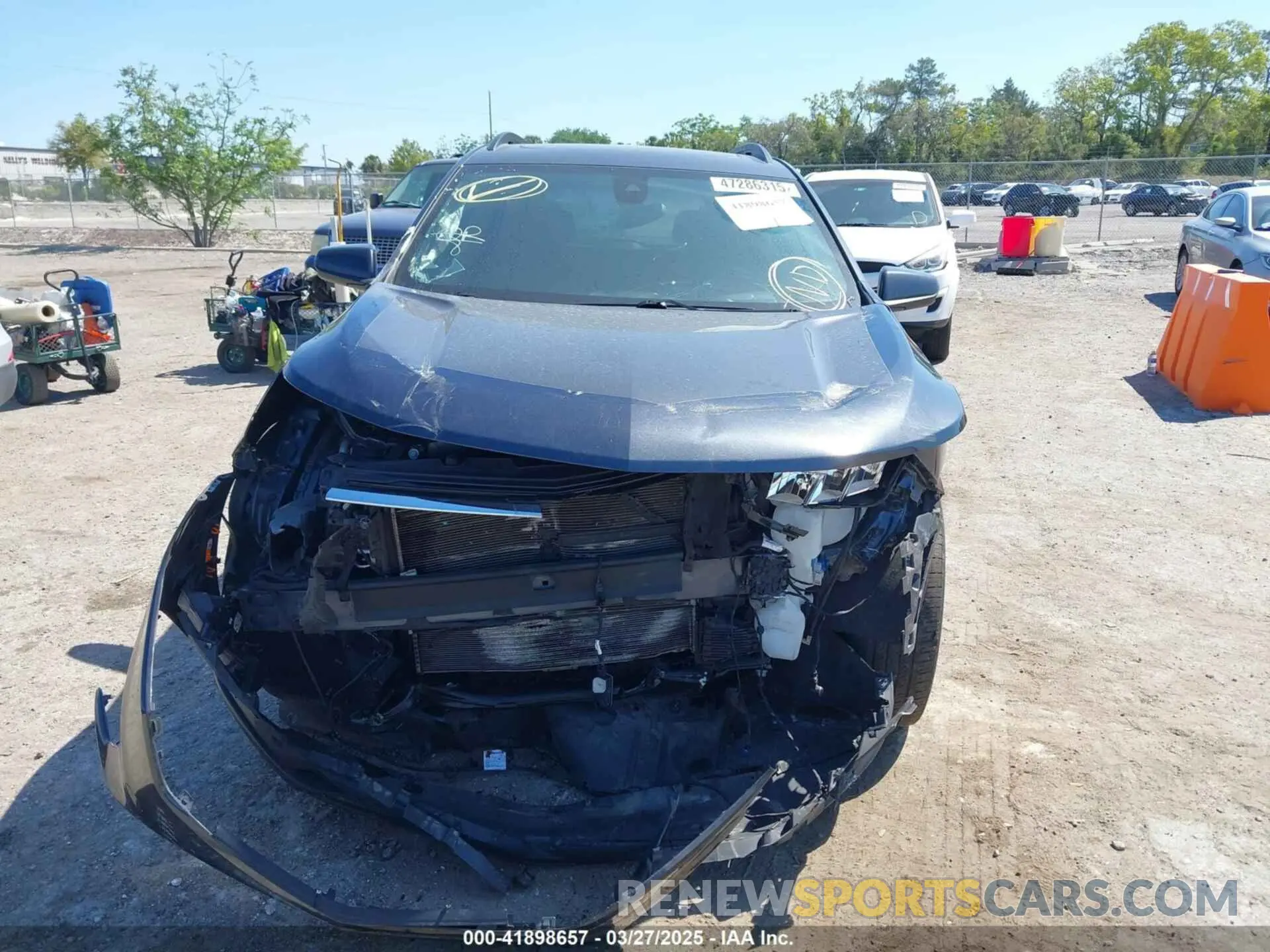 13 fotografías del automóvil dañado 2GNAXKEV9N6154678 CHEVROLET EQUINOX 2022