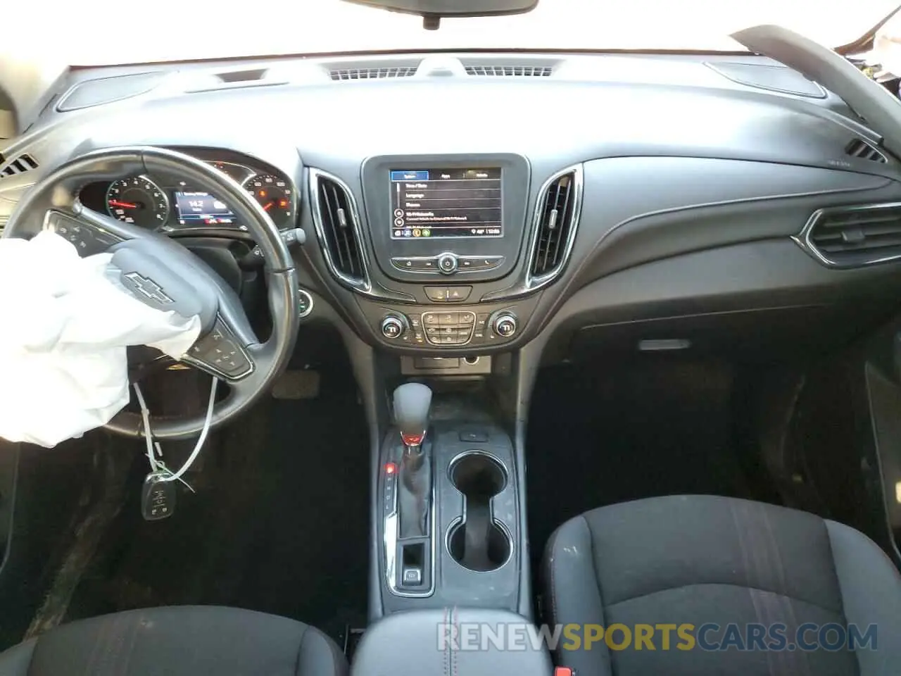 8 fotografías del automóvil dañado 2GNAXMEV2N6137412 CHEVROLET EQUINOX 2022