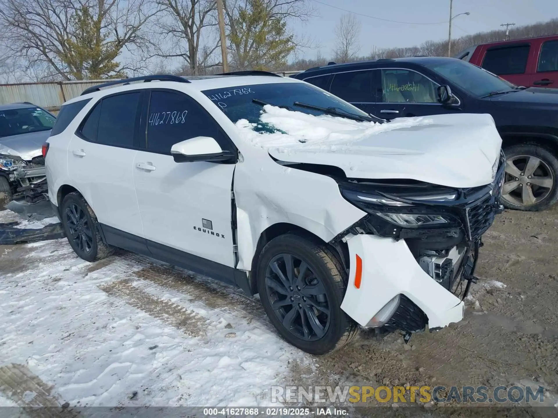 13 fotografías del automóvil dañado 2GNAXMEV5N6116974 CHEVROLET EQUINOX 2022