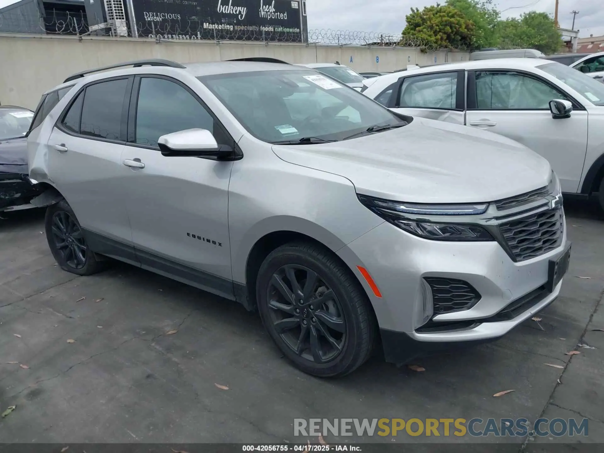 1 fotografías del automóvil dañado 2GNAXMEV5N6125352 CHEVROLET EQUINOX 2022