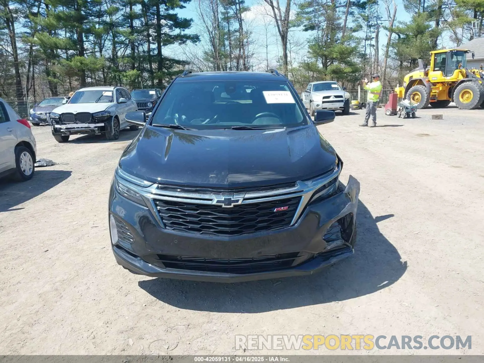 13 fotografías del automóvil dañado 2GNAXMEVXN6148187 CHEVROLET EQUINOX 2022