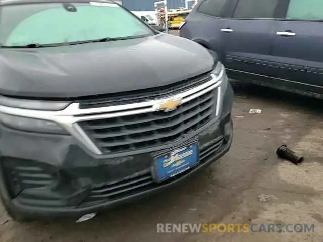 10 fotografías del automóvil dañado 2GNAXSEV0N6152222 CHEVROLET EQUINOX 2022