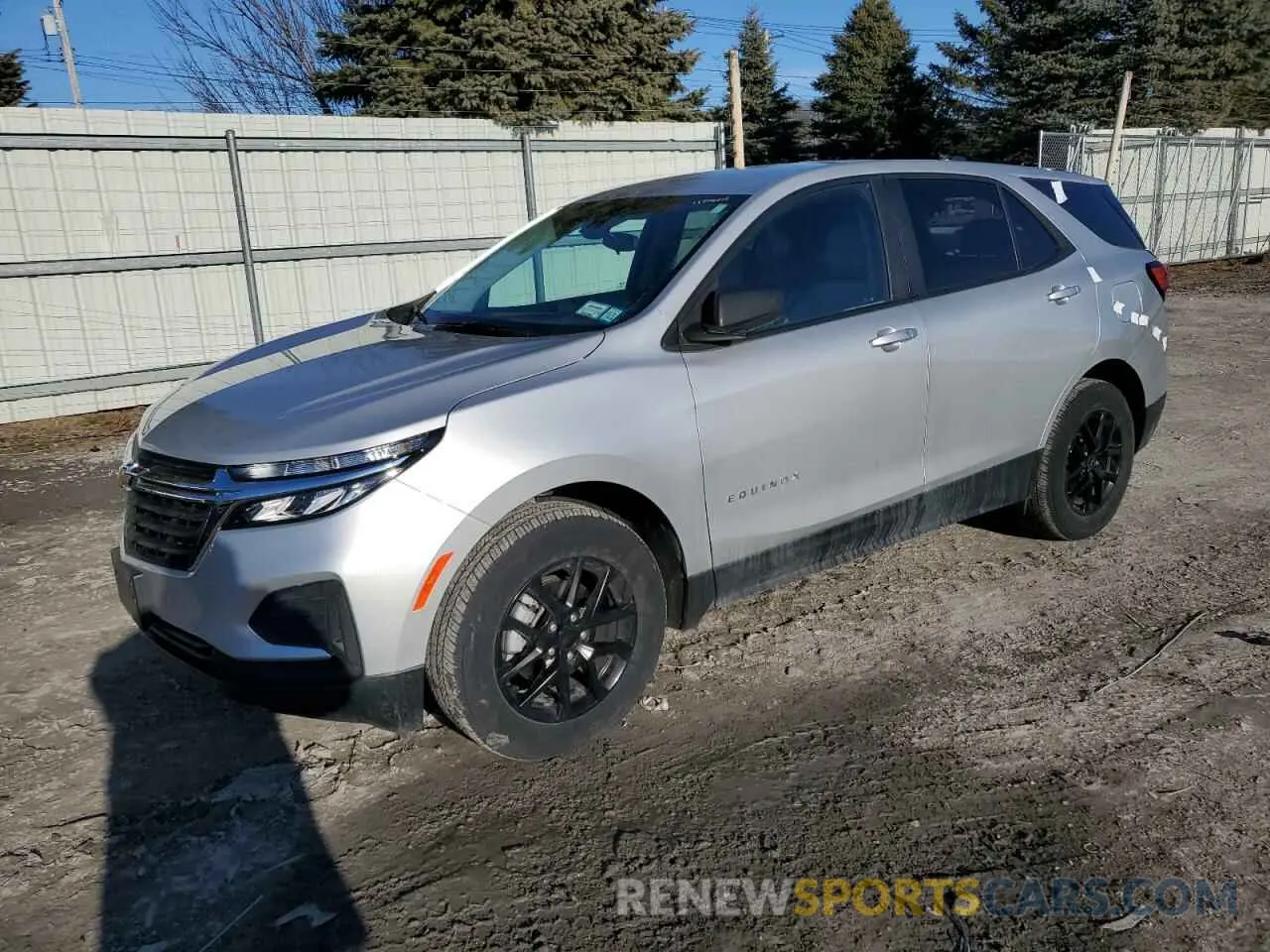 1 fotografías del automóvil dañado 2GNAXSEV7N6149978 CHEVROLET EQUINOX 2022