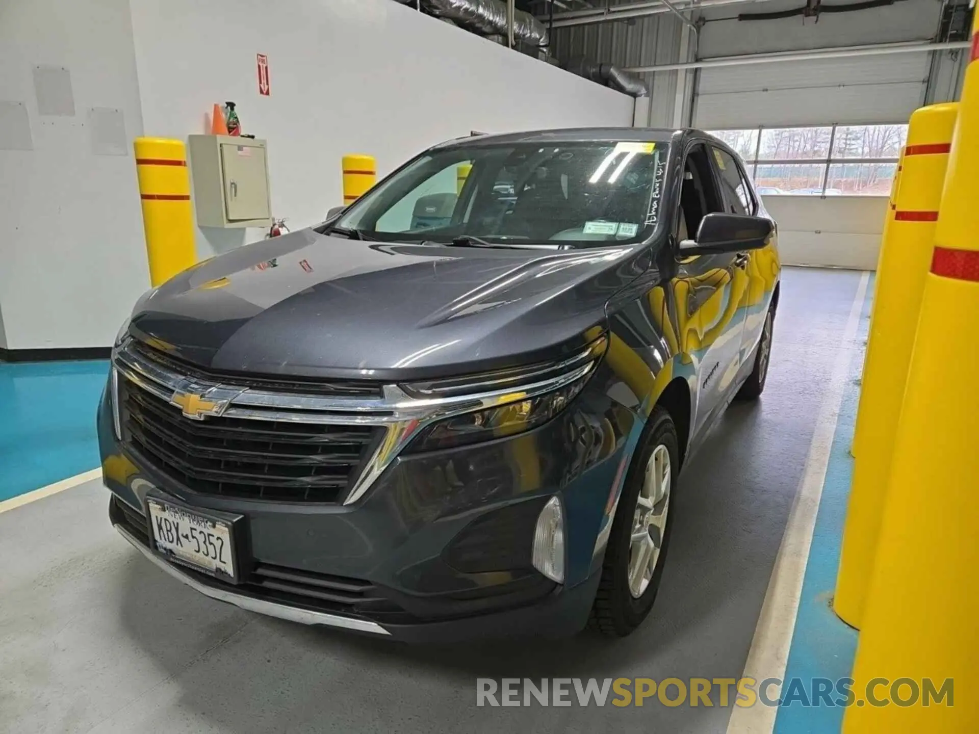 6 fotografías del automóvil dañado 2GNAXTEV0N6143929 CHEVROLET EQUINOX 2022