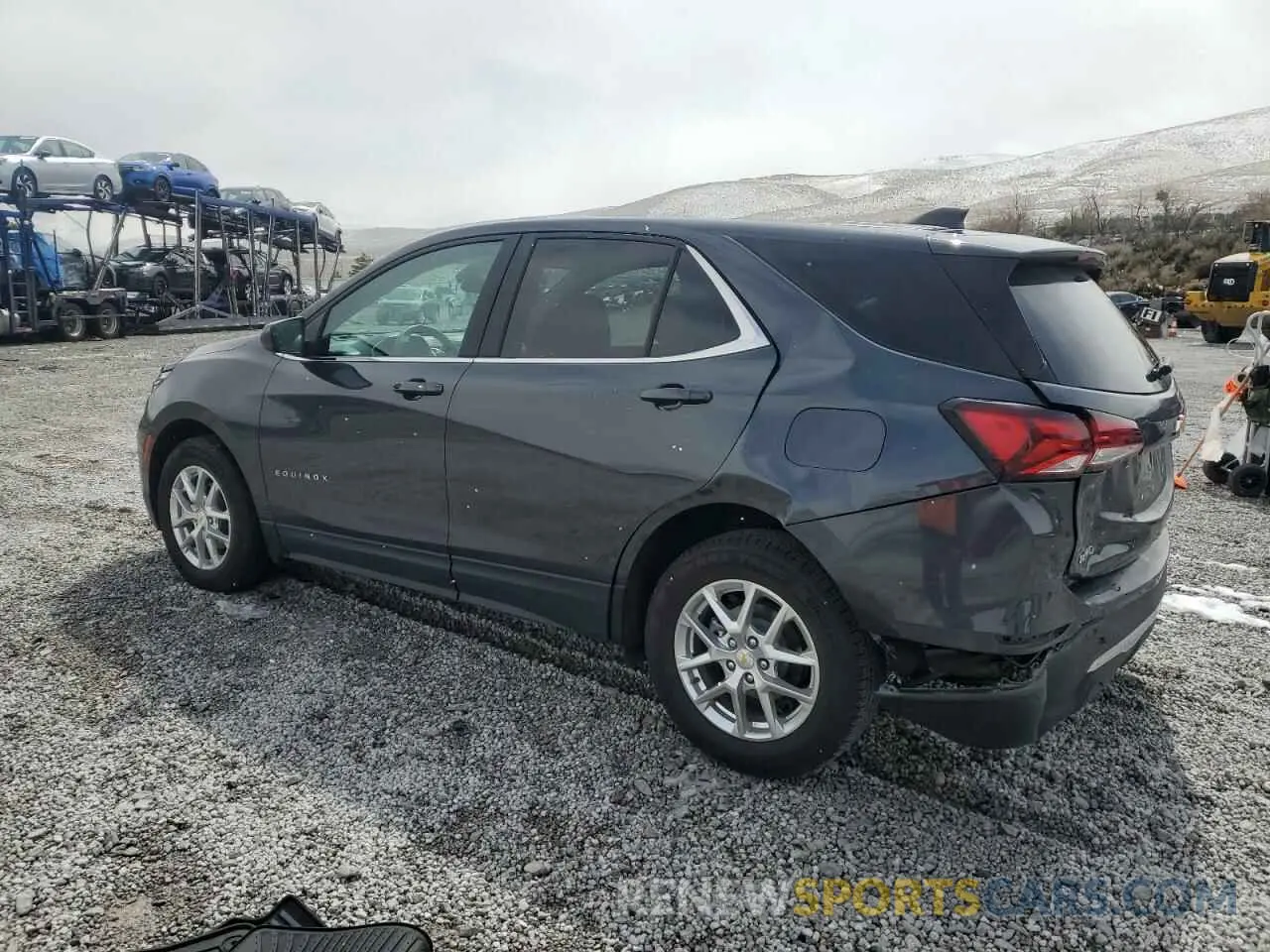 2 fotografías del automóvil dañado 2GNAXTEV1N6140280 CHEVROLET EQUINOX 2022