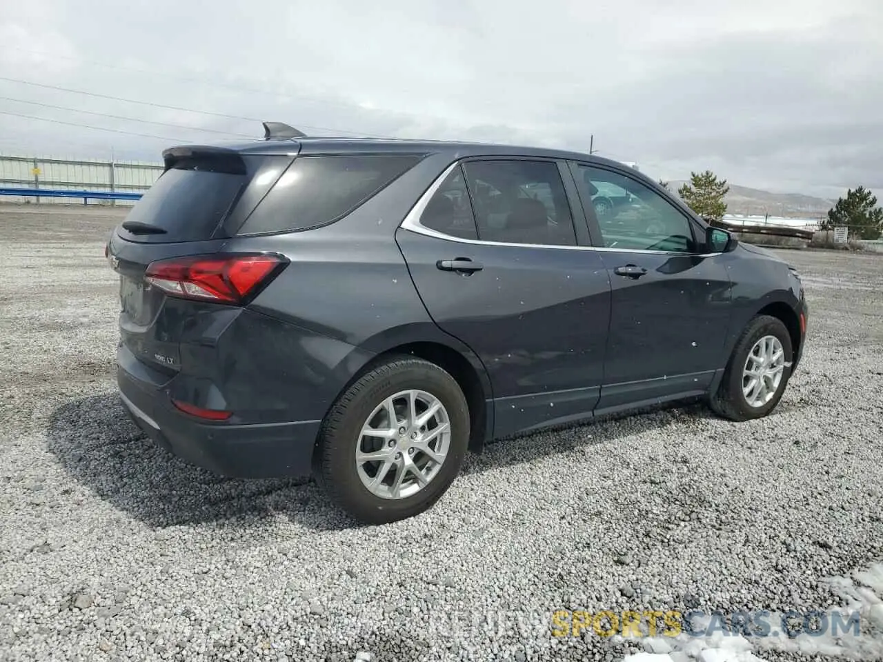 3 fotografías del automóvil dañado 2GNAXTEV1N6140280 CHEVROLET EQUINOX 2022