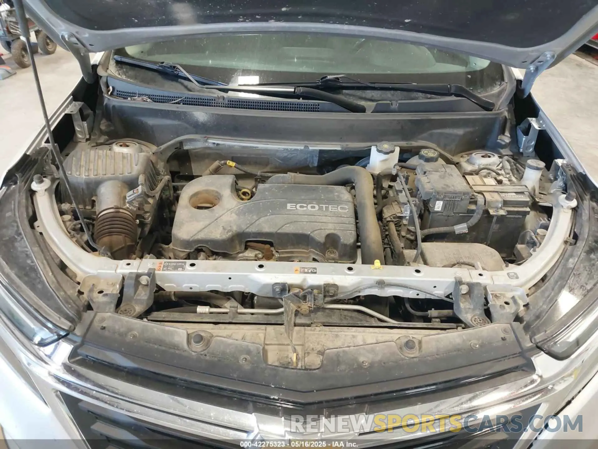 10 fotografías del automóvil dañado 2GNAXTEV2N6138764 CHEVROLET EQUINOX 2022