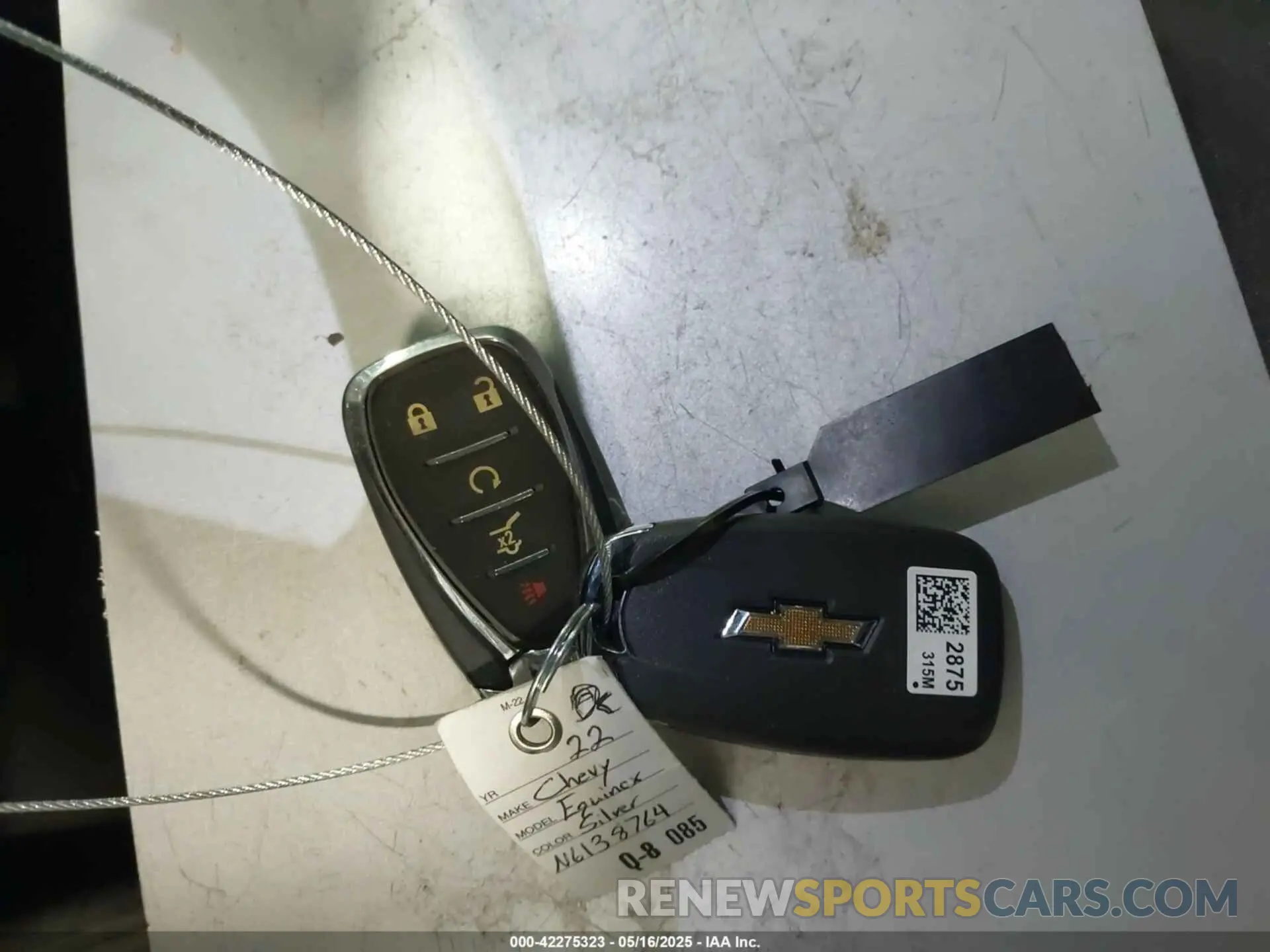 11 fotografías del automóvil dañado 2GNAXTEV2N6138764 CHEVROLET EQUINOX 2022