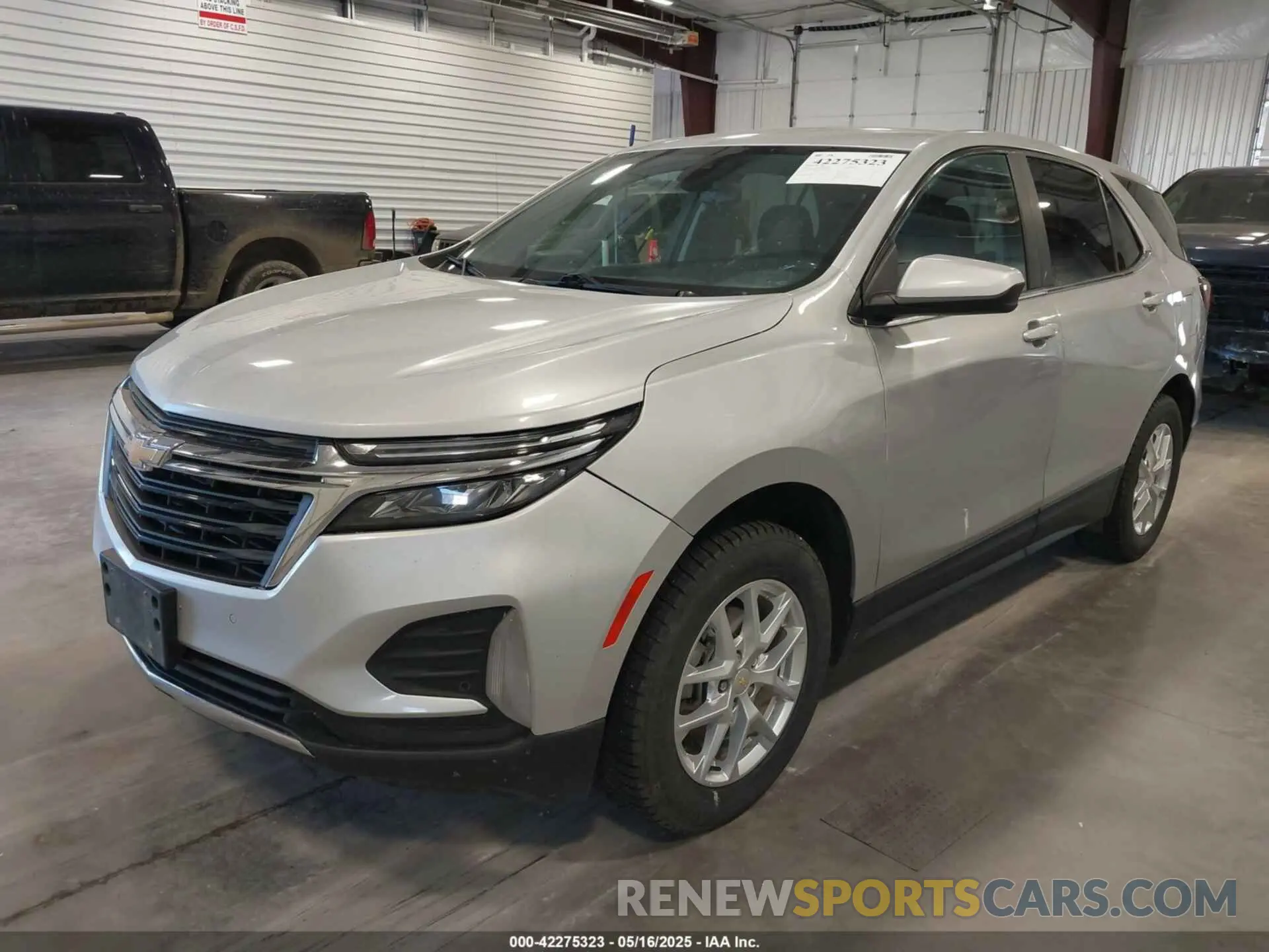 2 fotografías del automóvil dañado 2GNAXTEV2N6138764 CHEVROLET EQUINOX 2022