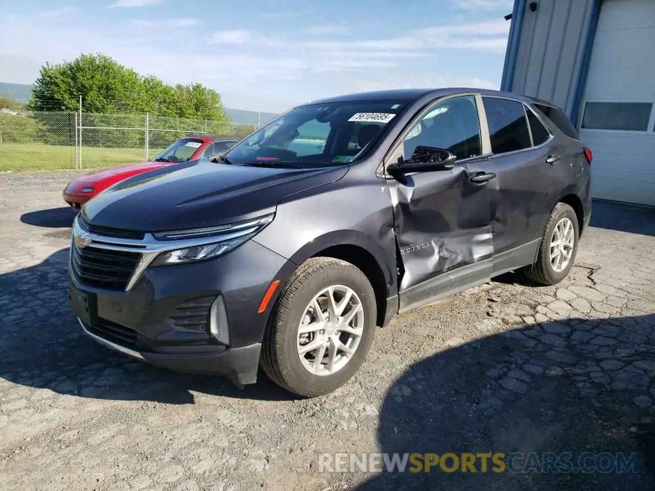 1 fotografías del automóvil dañado 2GNAXTEV5N6133607 CHEVROLET EQUINOX 2022