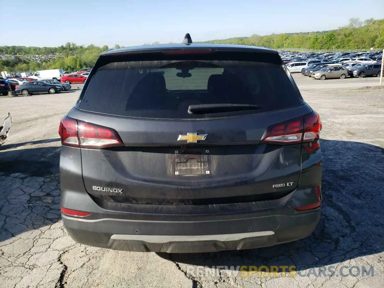 6 fotografías del automóvil dañado 2GNAXTEV5N6133607 CHEVROLET EQUINOX 2022