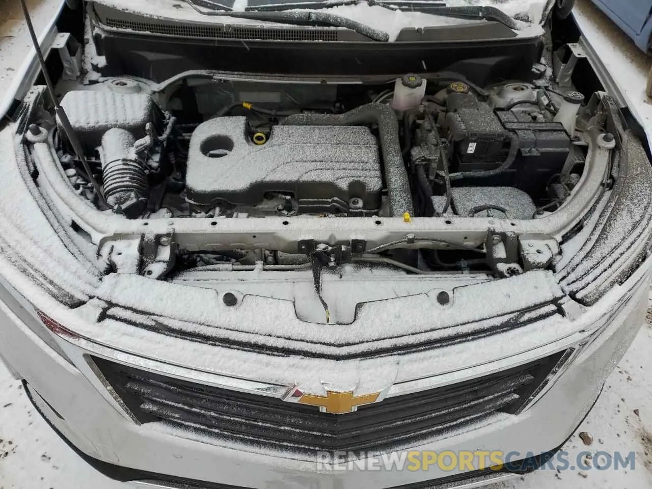 11 fotografías del automóvil dañado 2GNAXTEV5N6140699 CHEVROLET EQUINOX 2022